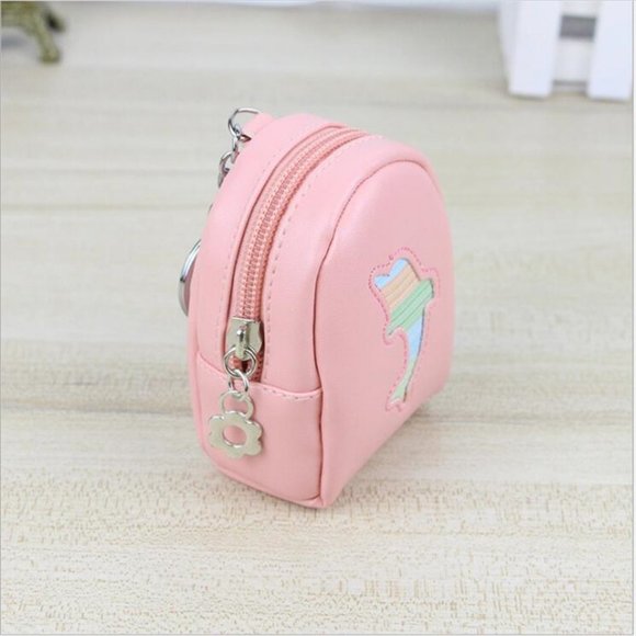 Mini Backpack Coastal Keychain Coin Purse Starfish, Penguin, Fish, Dolphin NWT - Picture 3 of 6